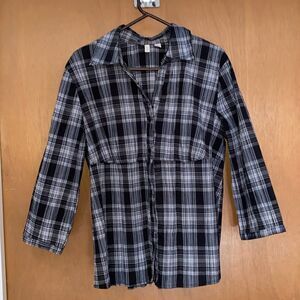 St John bay 3/4 sleeve blouse xl